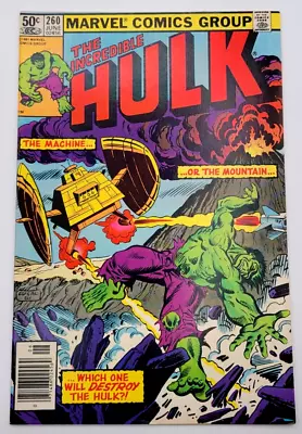 Buy Incredible Hulk #260 (1981) / Vf+ / Death Of Colonel Glenn Talbot Marvel • 11.55£