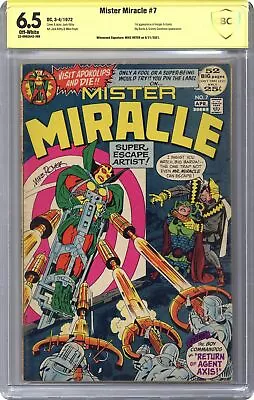 Buy Mister Miracle #7 CBCS 6.5 SS Mike Royer 1972 22-0692A42-398 • 77.66£