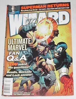 Buy Wizard 170 Ultimate Wolverine Vs Captain America Cvr Q • 30.53£