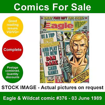 Buy Eagle & Wildcat Comic #376 - 03 June 1989 - VG/VG+ - NO GIFT • 3.49£