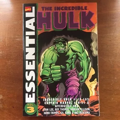 Buy Marvel Essential 'The Incredible Hulk' Vol. 3 Graphic Novel Paperback NEW • 12£