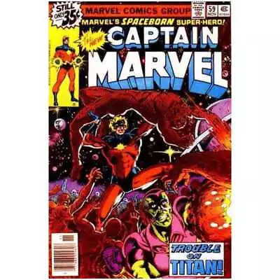 Buy Captain Marvel #59  - 1968 Series Marvel Comics VF Minus [z{ • 7.27£