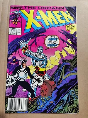 Buy Uncanny X-Men #248 Newsstand 1989 1st Jim Lee Art On Title Marvel Comics FN /VF • 8.54£