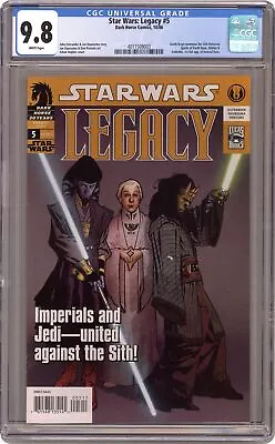 Buy Star Wars Legacy #5 CGC 9.8 2006 4011509003 • 93.19£