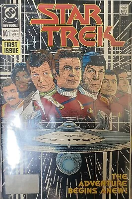 Buy DC Comics Star Trek #1 First Issue With Kirk, Spock & McCoy 1989 Copper Age • 7.99£