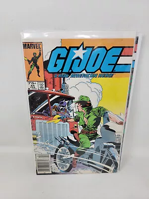 Buy G.I. JOE: A REAL AMERICAN HERO #44 1986 Marvel 6.0 Newsstand Mike Zeck Cover Art • 5.43£