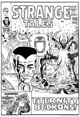 Buy Strange Tales #135 Alternate Cover Re-creation • 194.15£