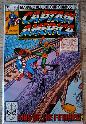 Buy Captain America #246 1980 Bronze Age-Marvel Comics Listing #234 To #379 VF+ • 3.50£