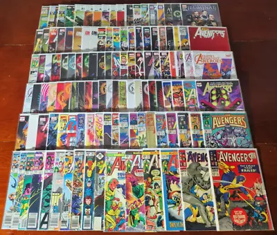 Buy Huge Lot Of 120 Avengers Comic Books (#1) Vintage Marvel Captain America Thor • 368.89£