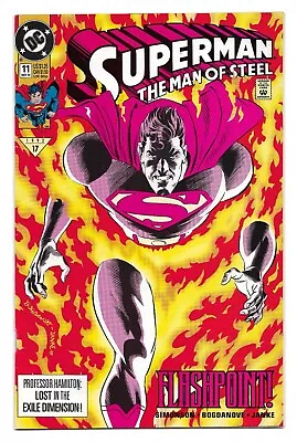 Buy Superman: The Man Of Steel #11 : NM :  Mistaken Identity  • 1.95£
