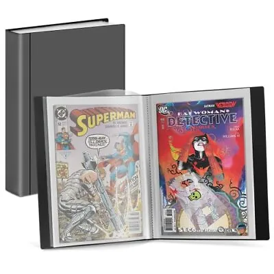 BCW 3 inch D Ring Comic Book Collecting Album (Single) Binder - Black