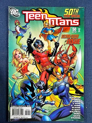 Buy Teen Titans #50 Comic Book 2007  Cover A DC Miss Martian Comics Robin • 3.11£