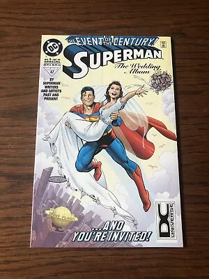 Buy Superman #1 Special The Wedding Album DC Universe Logo Variant 1996 NM • 7.77£
