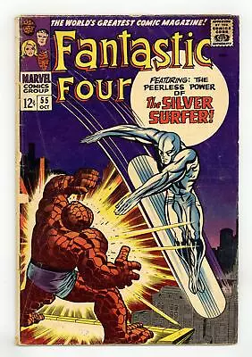 Buy Fantastic Four #55 GD/VG 3.0 1966 • 36.57£