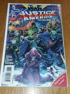 Buy Justice League Of America #6 Combo Variant Dc New 52 Sep 2013 Nm (9.4 Or Better) • 9.99£