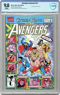 Buy Avengers Annual #21 CBCS 9.8 1992 21-34264BD-010 • 93.19£