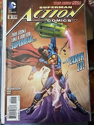 Buy Action Comics #9 New 52 (DC, 2012) 2nd App Calvin Ellis Rags Morales Variant NM • 38.82£