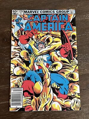 Buy Captain America #276 Newsstand (Marvel 1982) Identity Of Baron Zemo Revealed NM- • 15.53£