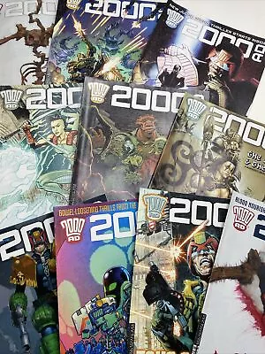 Buy 2000AD Comic Bundle X 10 Consecutive Progs 2223-2232  From 2021 - Judge Dredd • 16.99£