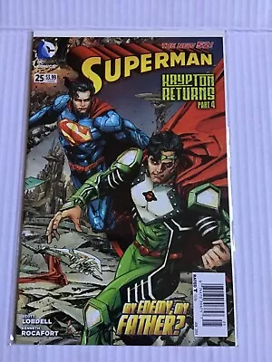 Buy Superman # 25 Newsstand Variant Edition New 52 Dc Comics • 14.95£
