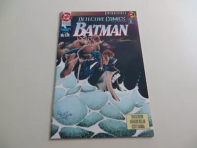 Buy 1993 Vintage Dc Batman Detective # 663 Bane & Ggordon Signed Scott Hanna, Coa • 11.64£