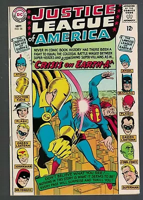 Buy Dc Comics Justice League Of America 38 Fn/VFN 7.0 Flash Wonder Woman 1965 • 34.99£