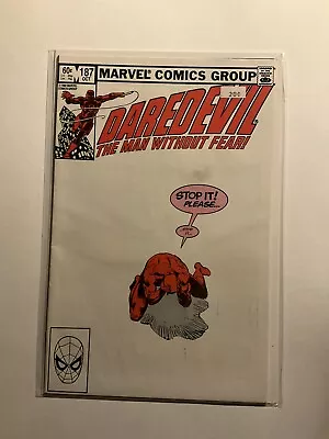 Buy Daredevil 187 Very Fine Vf 8.0 Marvel • 7.76£