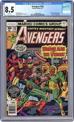 Buy Avengers #158 CGC 8.5 1977 4309965006 • 69.89£