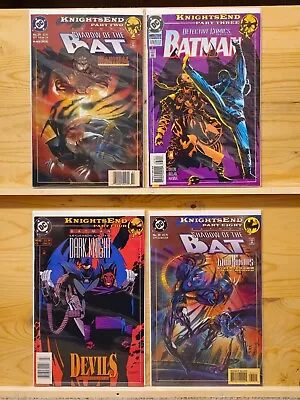 Buy Batman: Shadow Of The Bat #29, 30 Detective Comics #676 LotDK #62 KnightsEnd DC • 4.66£