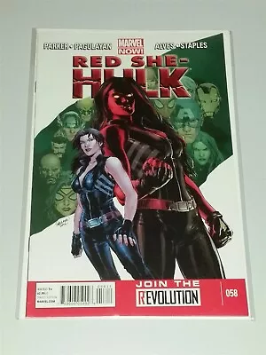 Buy Red She-hulk #58 Nm (9.4 Or Better) Marvel Comics Hulk December 2012 • 5.99£