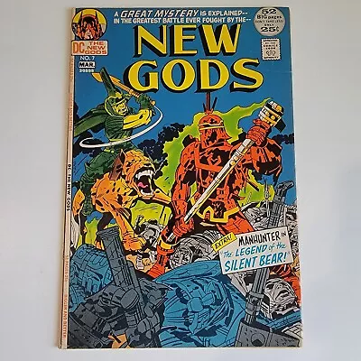 Buy New Gods #7 DC Comics 1972  The Pact!  History Of New Gods War Is Told • 32.62£
