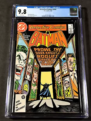 Buy Detective Comics #566 1986 CGC 9.8 4451817007 Doug Moench Dick Giordano • 178.62£