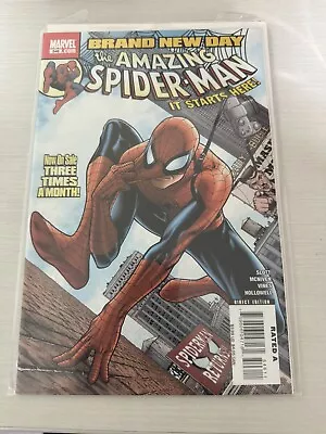 Buy Amazing Spider-Man #546 -“Brand New Day -Marvel-Mr. Negative 1st! Fast Shipping! • 7.76£