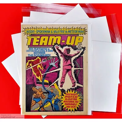 Buy Marvel Team-up # 9 Spider-Man FF   1 Comic Bag And Board 11 12 UK (Lot 2406 • 7.50£