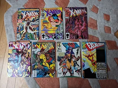 Buy Lot Of 7 Uncanny X-Men: 147 204 205 271 305 Heroes For Hope Excalibur 71 - 80's • 14.72£