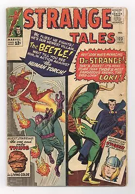Buy Strange Tales #123 GD- 1.8 1964 • 28.79£