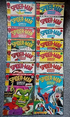 Buy Spider Man Comics Weekly # 101  (1975) ☆ PLUS 13 FURTHER VARIOUS ISSUES ☆ UK   • 12£