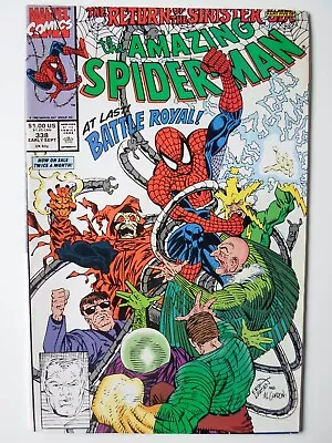 Buy Marvel Comics Amazing Spider-man #338 1990 Nice Mid Grade • 6.50£