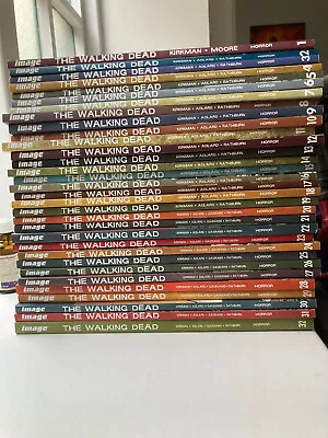 Buy The Walking Dead TPB Volumes 1 - 32 (complete Collection) - Bundle Only!  • 51£