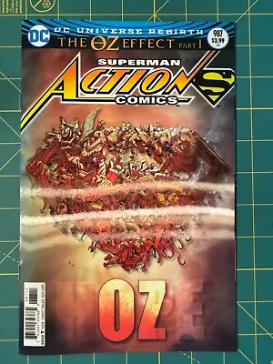 Buy Action Comics #987 - Nov 2017 - Vol.3 - 3D Cover/Lenticular - Minor Key 9.0VF/NM • 3.11£