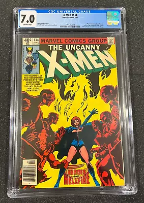 Buy Uncanny X-Men #134, CGC 7.0, Phoenix Becomes Dark Phoenix • 77.65£