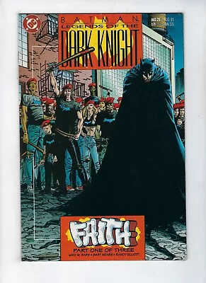 Buy Batman: Legends Of The Dark Knight # 21 (faith, Aug 1991) Fn/vf • 2.75£