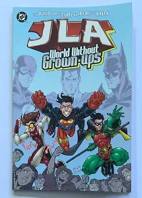 Buy JLA World Without Grown-Ups TPB #1 - 1st Print (DC Edition 2000) FN/VF Condition • 10.88£