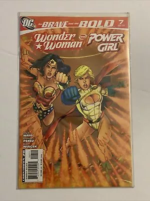 Buy DC Comic Book: Brave And The Bold #7 (Wonder Woman And Power Girl) December 2007 • 9.24£