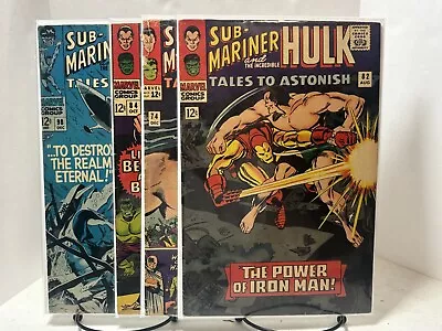 Buy Tales To Astonish 4 Comic Lot: 74, 82, 84, 98 G/VG Condition • 29.71£