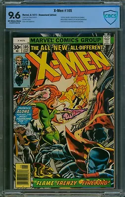 Buy X-Men #105 ⭐ CBCS 9.6 ⭐ Firelord Lilandra & Misty Knight Marvel Uncanny 1977 • 216.67£