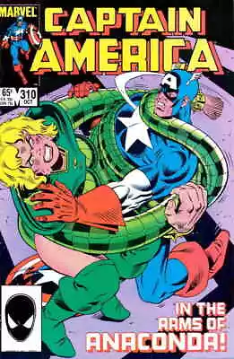 Buy Captain America (1st Series) #310 FN; Marvel | Mark Gruenwald - We Combine Shipp • 24.89£