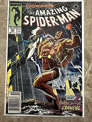 Buy Amazing Spiderman #293 Newwstand VF+ (1987 Marvel) - Kraven • 31.06£