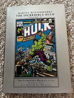 Buy The Incredible Hulk Marvel Masterworks Volume 13 HC Hard Cover New Sealed • 31.06£