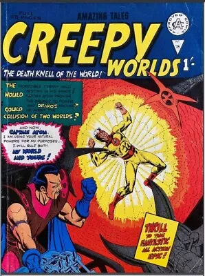 Buy CREEPY WORLDS COMICS (UK) 112 Unique Issue Collection On USB Flash Drive • 10.86£